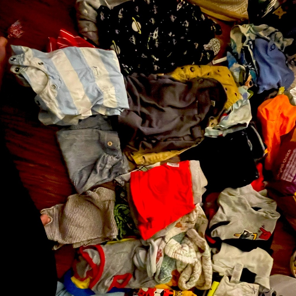 baby boy clothing lot, carters, old navy, cat and jack
